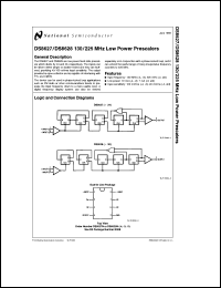 Click here to download DS8627N Datasheet