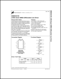 Click here to download DS90C031B Datasheet