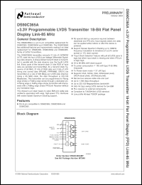 Click here to download DS90C365AMT Datasheet