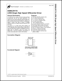 Click here to download DS90LV017A Datasheet
