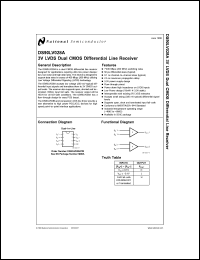 Click here to download DS90LV028A Datasheet