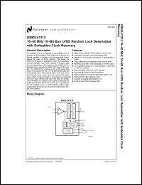 Click here to download DS92LV1212 Datasheet