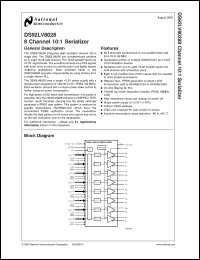 Click here to download DS92LV8028 Datasheet