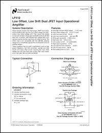 Click here to download LF412AMH Datasheet