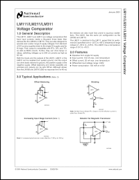 Click here to download LM211M Datasheet