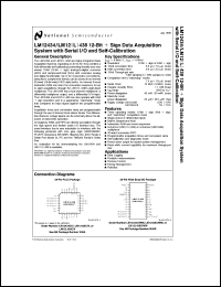 Click here to download LM12L438CIWM Datasheet