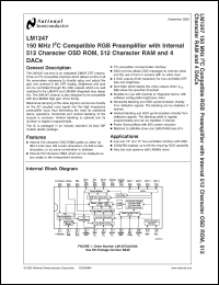 Click here to download LM1247 Datasheet