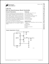 Click here to download LM1770TMFX Datasheet