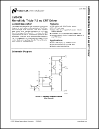 Click here to download LM2436TA Datasheet