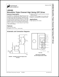 Click here to download LM2460 Datasheet
