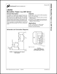 Click here to download LM2462 Datasheet