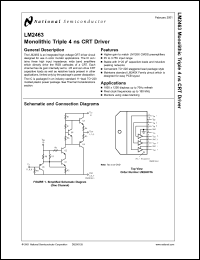 Click here to download LM2463 Datasheet