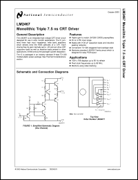 Click here to download LM2467T Datasheet