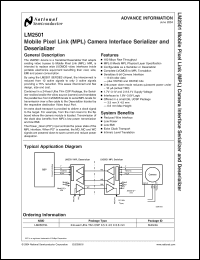 Click here to download LM2501 Datasheet