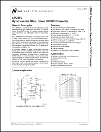 Click here to download LM2650 Datasheet