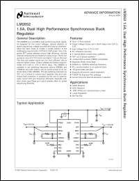 Click here to download LM2652 Datasheet