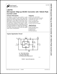 Click here to download LM2705MF-ADJ Datasheet