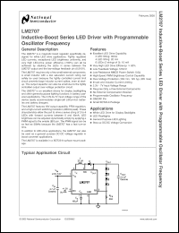 Click here to download LM2707MF Datasheet