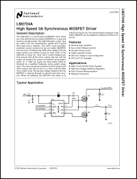 Click here to download LM2724A Datasheet