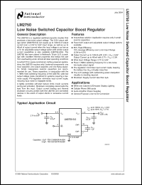 Click here to download LM2750 Datasheet