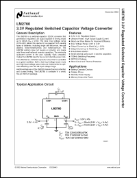 Click here to download LM2760 Datasheet