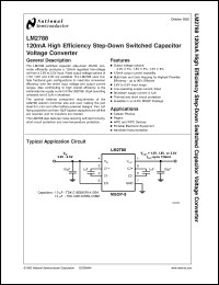 Click here to download LM2788MM-1.8 Datasheet