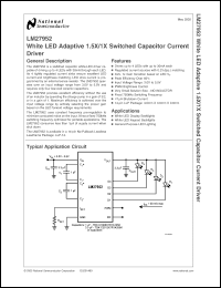 Click here to download LM27952SDX Datasheet