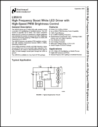 Click here to download LM3519MK-20 Datasheet