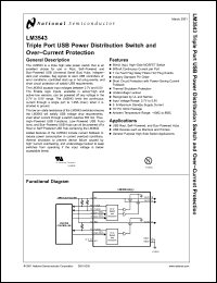 Click here to download LM3543M-L Datasheet