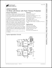 Click here to download LM3552SDX Datasheet