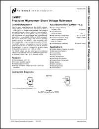 Click here to download LM4051 Datasheet