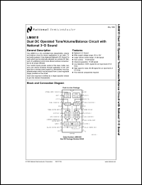 Click here to download LM4610N Datasheet