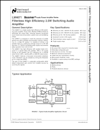 Click here to download LM4671 Datasheet