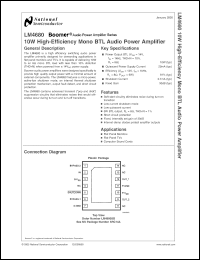 Click here to download LM4680SD Datasheet