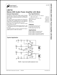 Click here to download LM4732TA Datasheet