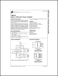 Click here to download LM4752TS Datasheet
