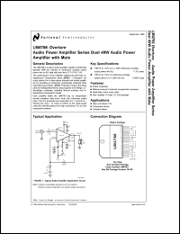 Click here to download LM4766 Datasheet