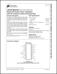 Click here to download LM4849 Datasheet