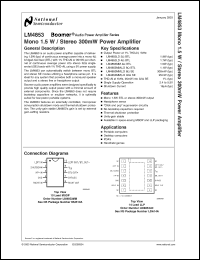 Click here to download LM4853 Datasheet