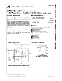 Click here to download LM4876 Datasheet