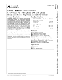 Click here to download LM4921 Datasheet