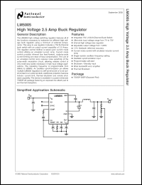 Click here to download LM5005MH Datasheet