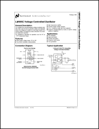 Click here to download LM566C Datasheet
