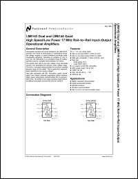 Click here to download LM6142 Datasheet
