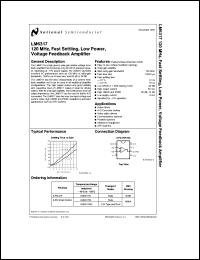 Click here to download LM6317IM Datasheet