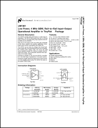 Click here to download LM7301 Datasheet