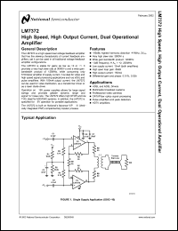 Click here to download LM7372 Datasheet