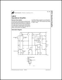 Click here to download LM741 Datasheet