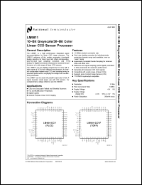 Click here to download LM9811 Datasheet
