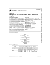Click here to download LMC272 Datasheet